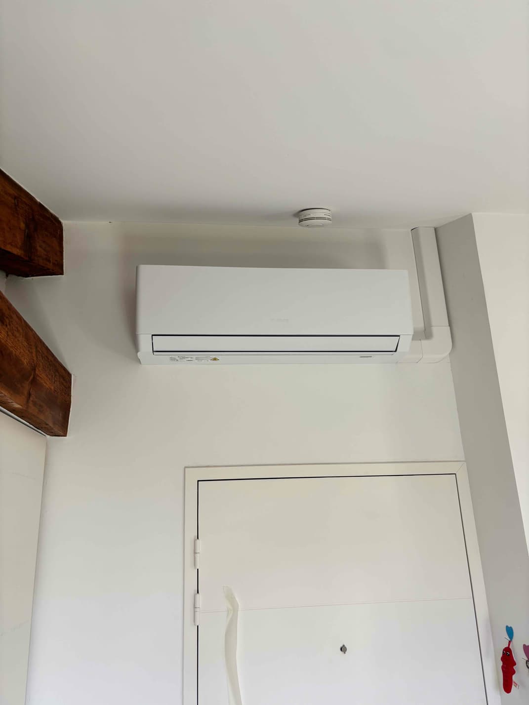 Unité intérieure de climatisation installée à Nice